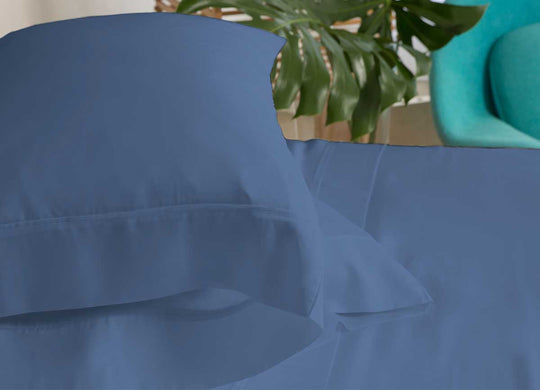 ARCTIC AIRE MAX Pillowcases shown in Denim #choose-your-color_denim